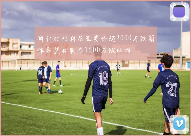 拜仁对帕利尼亚要价超2000万欧葡体希望控制在1500万欧以内