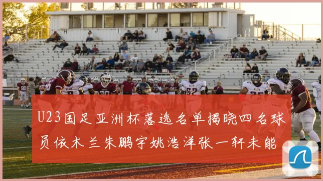 U23国足亚洲杯落选名单揭晓四名球员依木兰朱鹏宇姚浩洋张一轩未能入选
